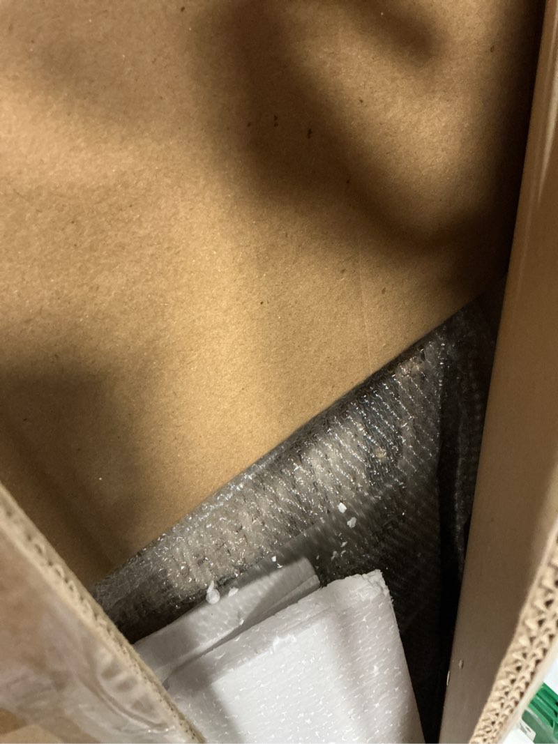 Condition photo showing New/Like New for happimess HPM9002B Elijah 30" Wicker Storage Trunk, Collapsible for flat storage, Rattan-Kubusoft Gray, Coastal for Office, Dorm Room-LivingRoom, Bedroom, Dining Room, Natural