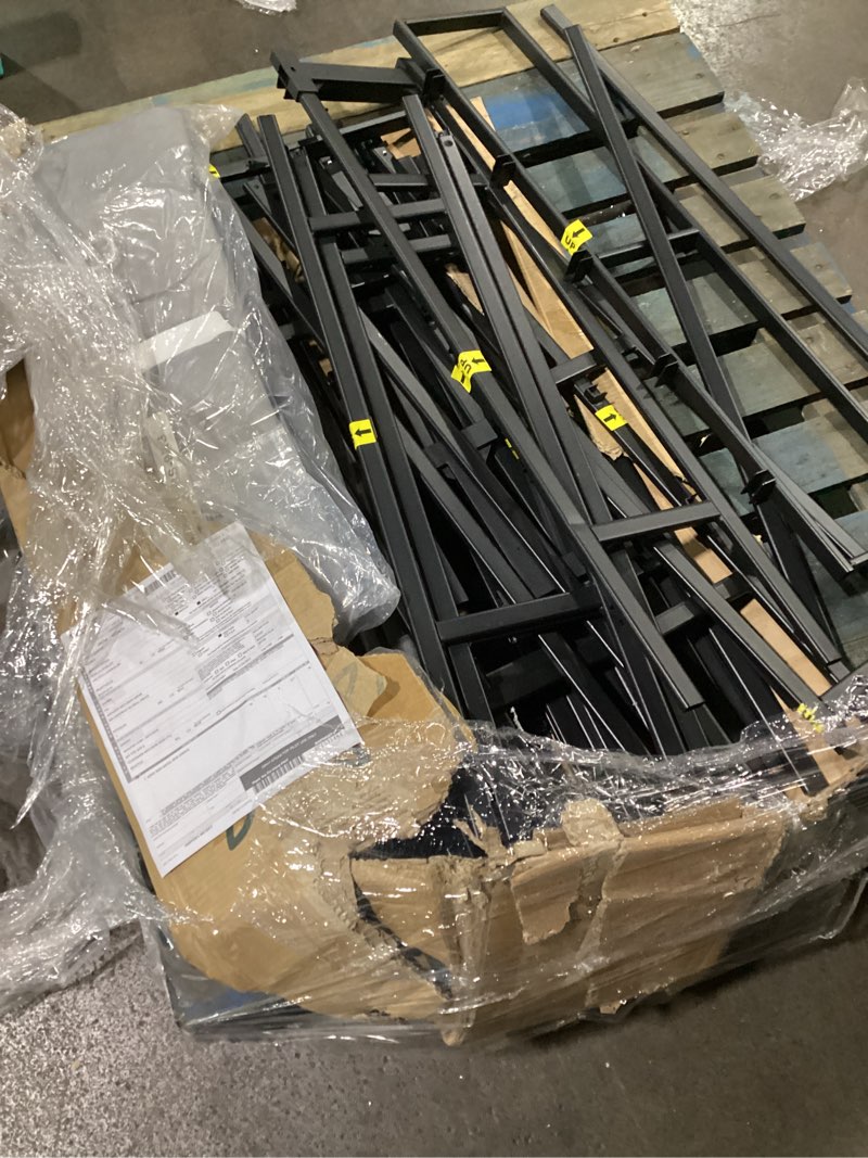 Condition photo showing As Is for Zinus 9 Inch King Metal Smart Box Spring with Quick Assembly, Mattress Foundation, Strong Metal Frame, Easy Assembly King New/upgraded with quick assembly