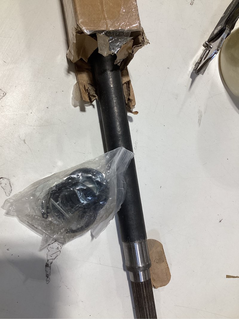Condition photo showing As Is for 10l0l golf cart rear axle shaft with bearing seal kit driver side compactible with for yamaha g16 g19 g22 1996-2008 drive 2015-up golf cart replaces jr1-g6511-00-00