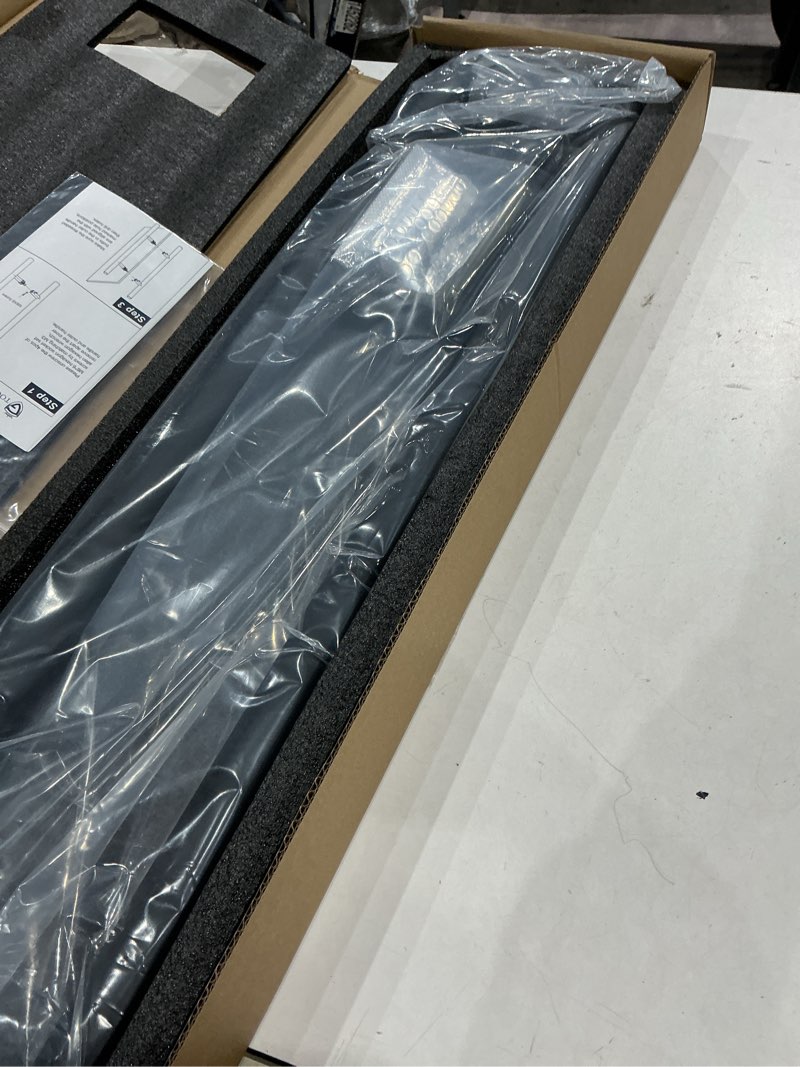 Condition photo showing Good Condition for togu tg-6012 36 inches solid standoffs heavy-duty commercial grade-304 stainless steel push pull door handle/barn door pull handle/glass pulls, matte black finish