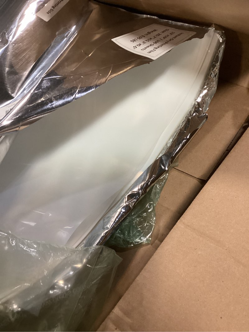 Condition photo showing Good Condition for Waterproof Inkjet Transparency Film Paper 13\"x19\" 100 sheets for Silk Screen Printing