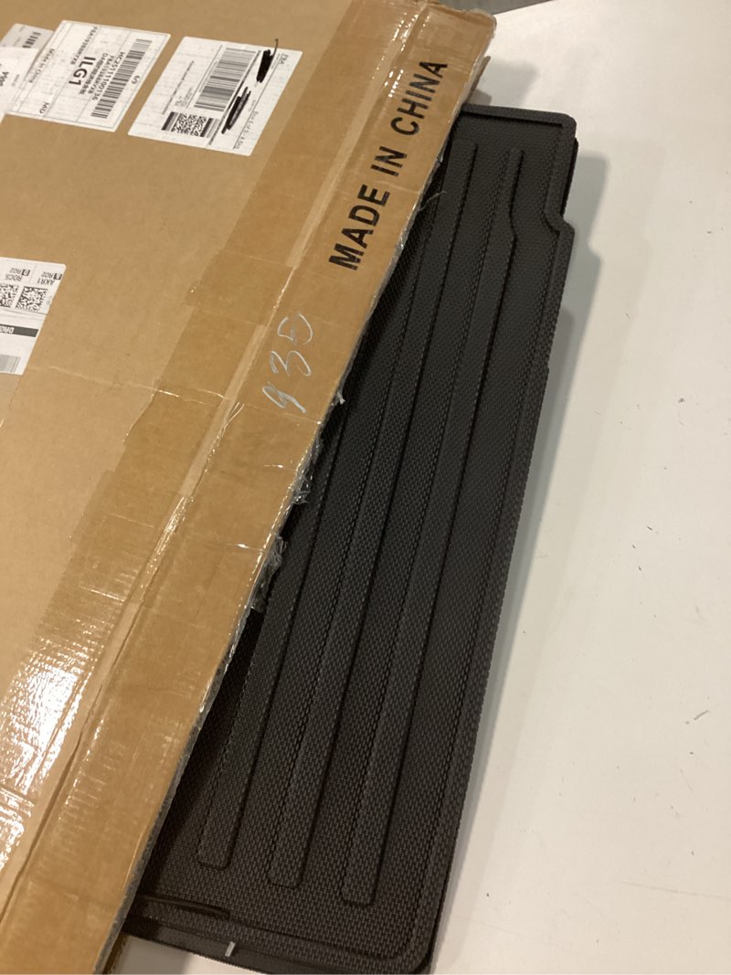 Condition photo showing Good Condition for cargo mat for ford expedition max 2025 2026 (only fit max 7/8 seats) with backrest protection, all weather tpe trunk liner & rear seat back cover