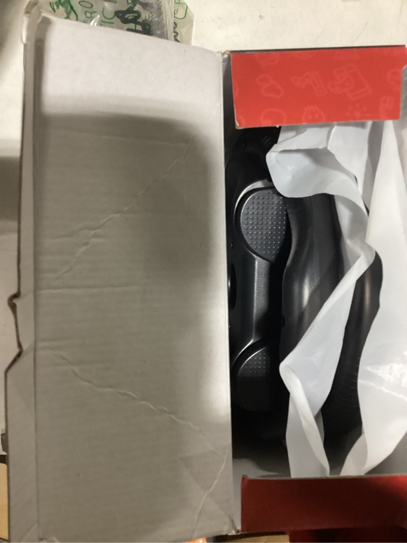 Condition photo showing Good Condition for Orzly Steering Wheels for Nintendo Switch & OLED Console JoyCons, Racing Wheels for Mario Kart 8 Deluxe [Mariokart Switch Steering Wheel Joycon Controller Attachment Accessories]-TWIN PACK [2X Black] Nintendo Switch/OLED Black