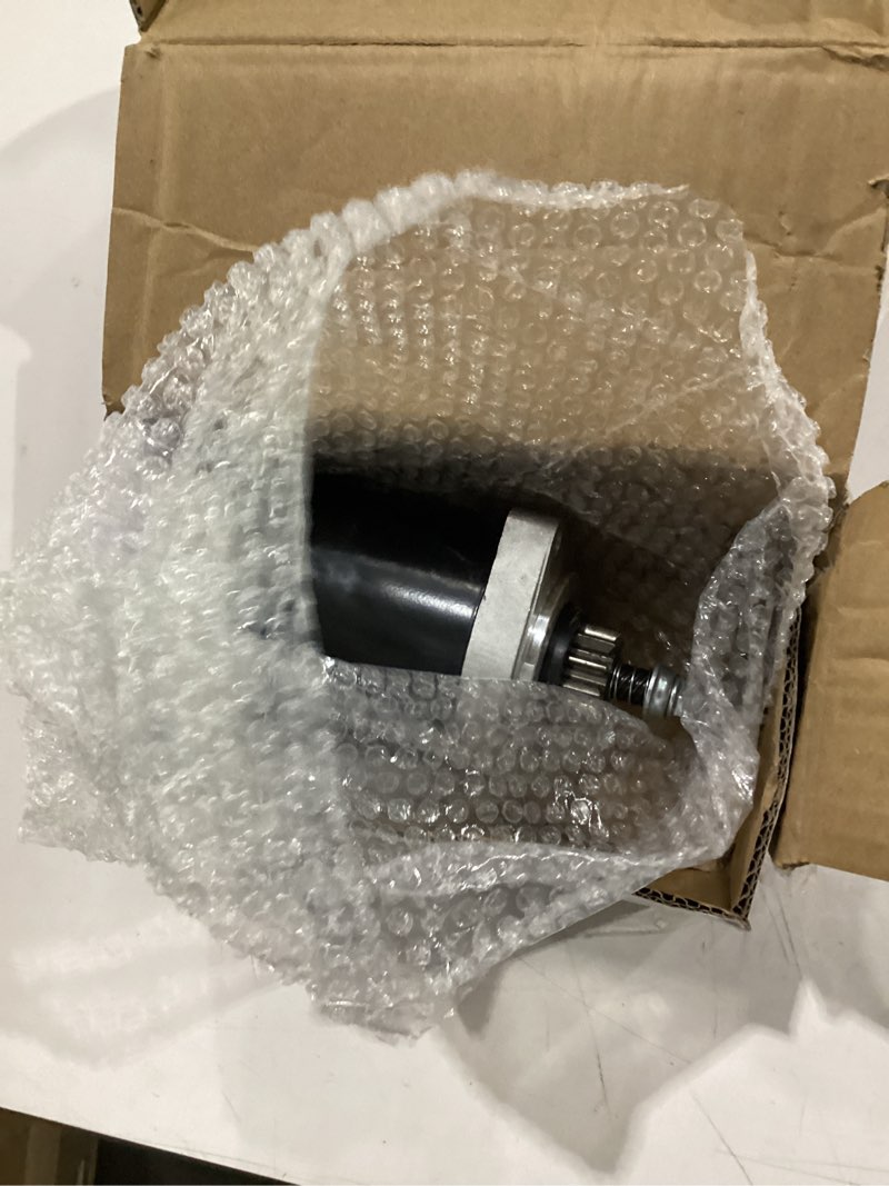 Condition photo showing Good Condition for 5954 new starter motor replacement for kawasaki fr730v fr691v fr651v fr600v fs691v fs651v fs541v, cub cadet z-force 48 54 60 rzt46 rzt50 ltx1046 ltx1050 oe#: 21163-0749 21163-0743 21163-0727