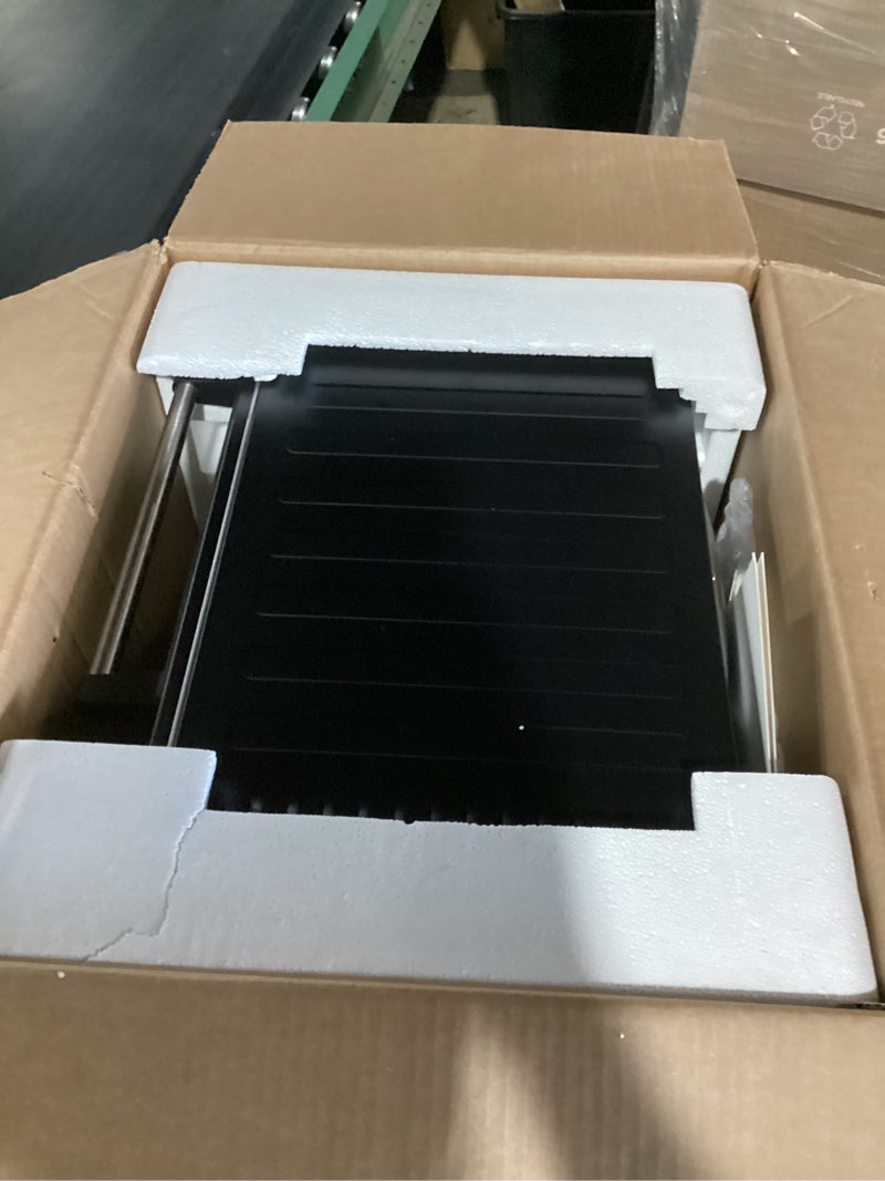 Condition photo showing Good Condition for nuwave bravo pro smart air fryer toaster oven combo, airfryer convection oven countertop, 10-in-1 functions with quicker & even crisp technology, 1800w, 50-450°f, pfas-free, 21qt, black