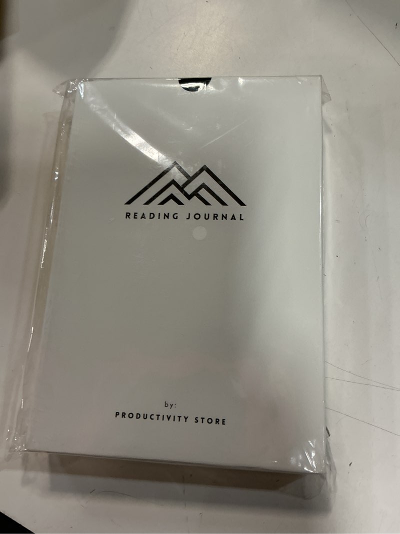 Condition photo showing New/Like New for PRODUCTIVITY STORE Reading Journal, Book Journal & Book Tracker - Best Gifts For Book Lovers & Gifts For Readers - 65 Book Reviews - A5, 5.8” x 8.3 - Black