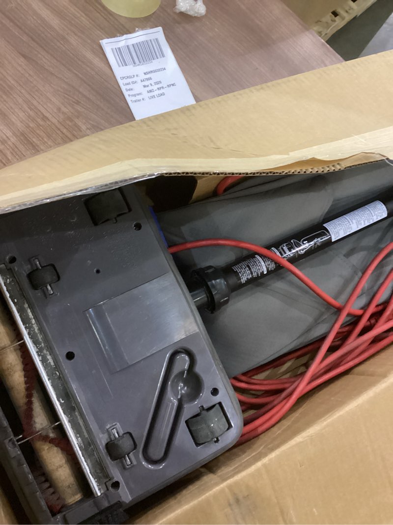 Condition photo showing As Is for Oreck Commercial XL Vacuum Cleaner, Bagged Upright Vac for Carpets and Hard Floor, Lightweight, Automatic Height Adjust, High-Speed Brush Roll, Powerful Vacuum Cleaners for Commercial Use