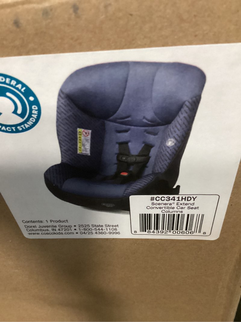 cosco kids  booster car seat, forward