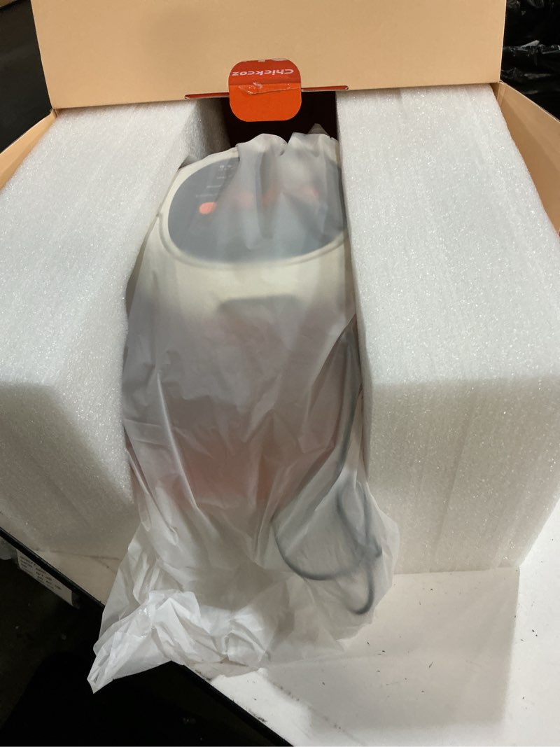 Condition photo showing Good Condition for chickcozy 25 egg incubator, automatic egg turner with thermometer seat and humidity control, egg candler, 360° view with clear window, incubators for hatching chicks (sunlit orange)