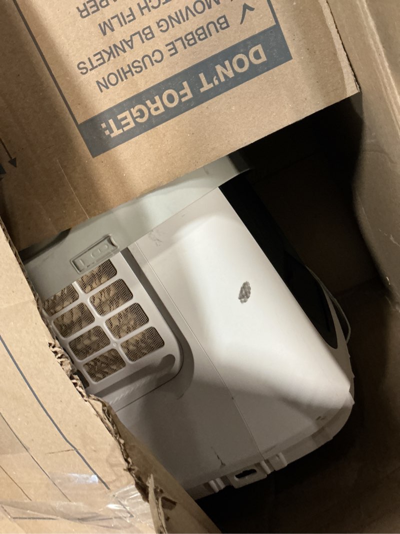 Condition photo showing As Is for SereneLife Portable Swamp Cooler Air Conditioner - 2500 CFM Airflow, 8 Gallon Water Tank Portable Ev