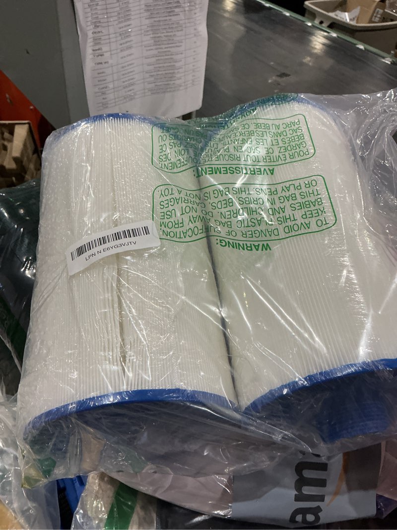 Condition photo showing Good Condition for spa filter compatible with fc-2402, 303279, free flow, aquaterra, fantasy hot tub filter, 1 1/2" finer thread, 2 pack