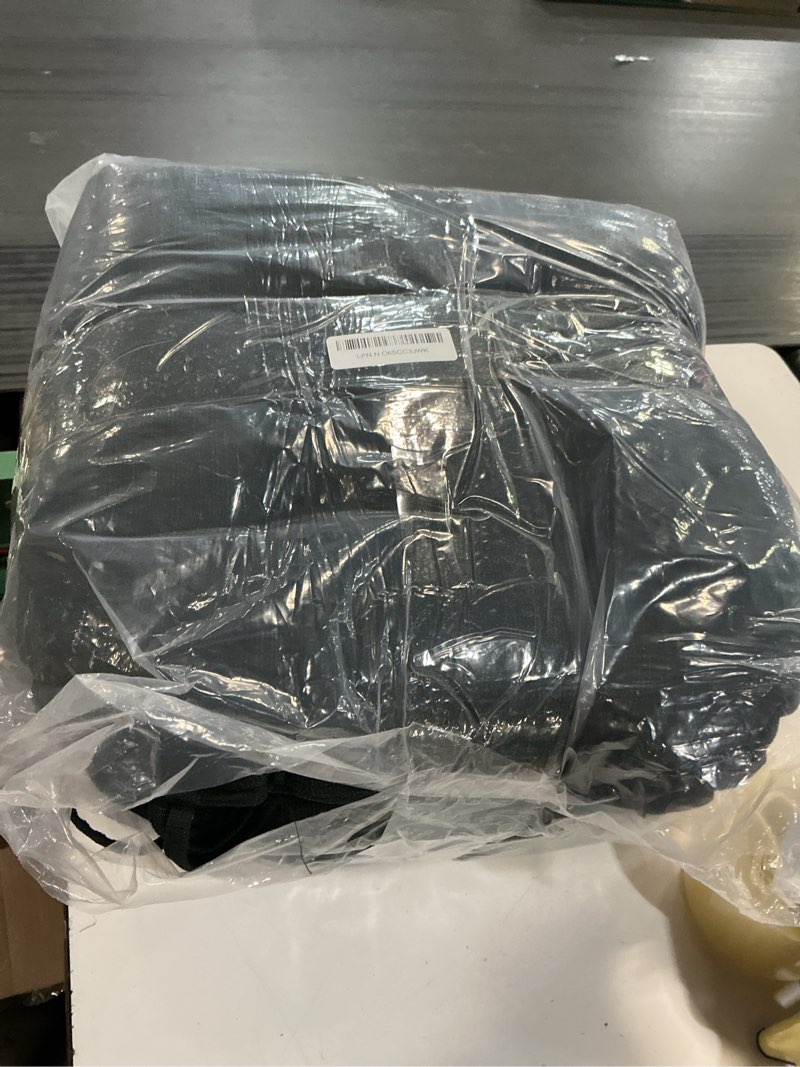Condition photo showing As Is for chair cushions for dining chairs set of 4, kitchen chair cushions, chair pads with ties and non slip backing, tufted memory foam seat cushion 4 pack, 15.5" x 15.5" x 4", black 15.5" x 15.5" x 4" black 4