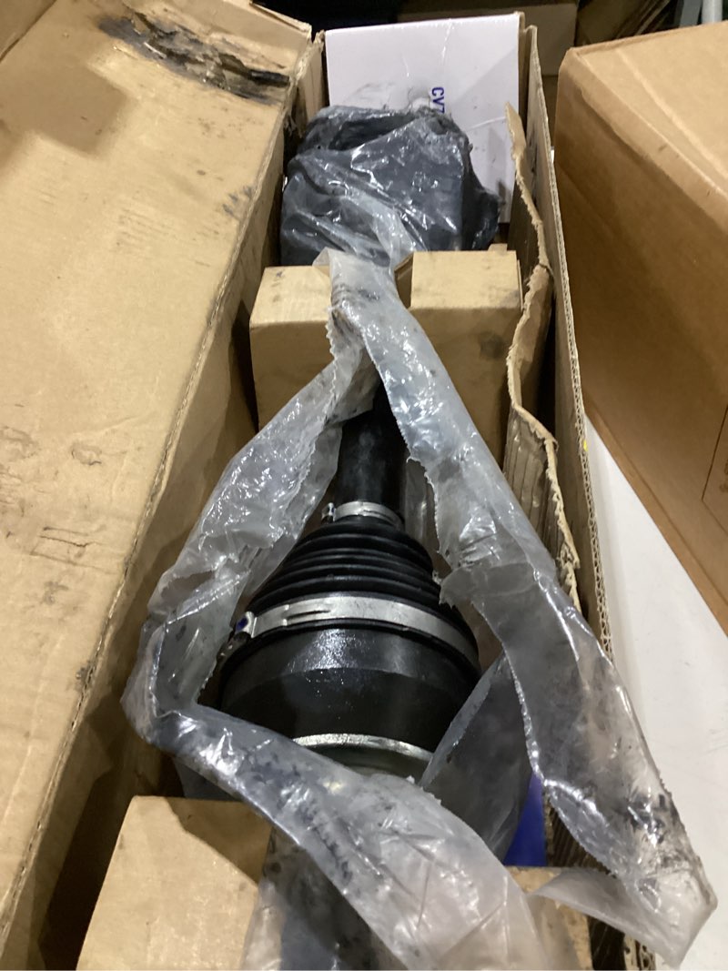 Condition photo showing As Is for moog cv axle assembly 10h002 for 2007-2018 chevrolet silverado 1500 (front)