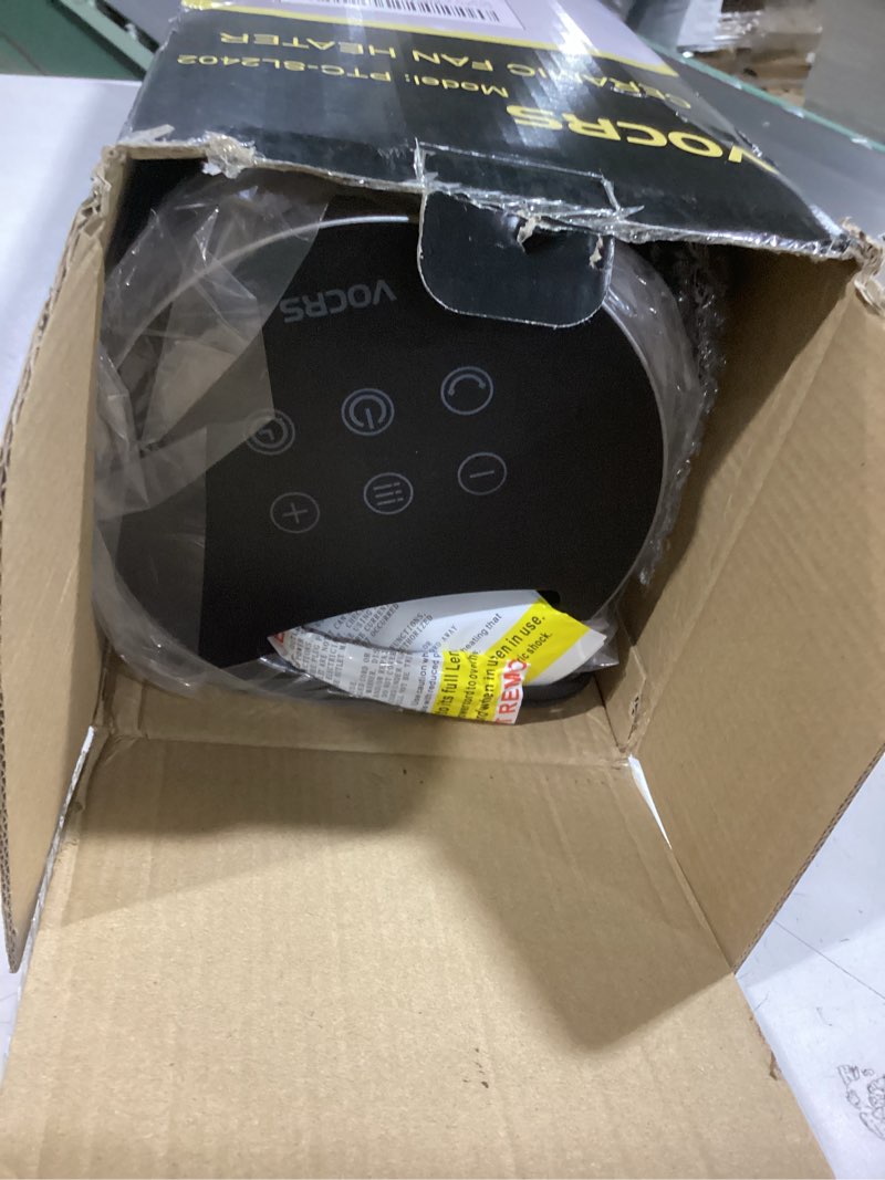 Condition photo showing Good Condition for Space Heater for Indoor Use with Remote - 70° Oscillating Tower Electric Heater, 24 Inchs, 12H Timer, 1500W Quiet PTC Ceramic Heating with Thermostat, Fast Safety Heat for Office, Home, Bedroom