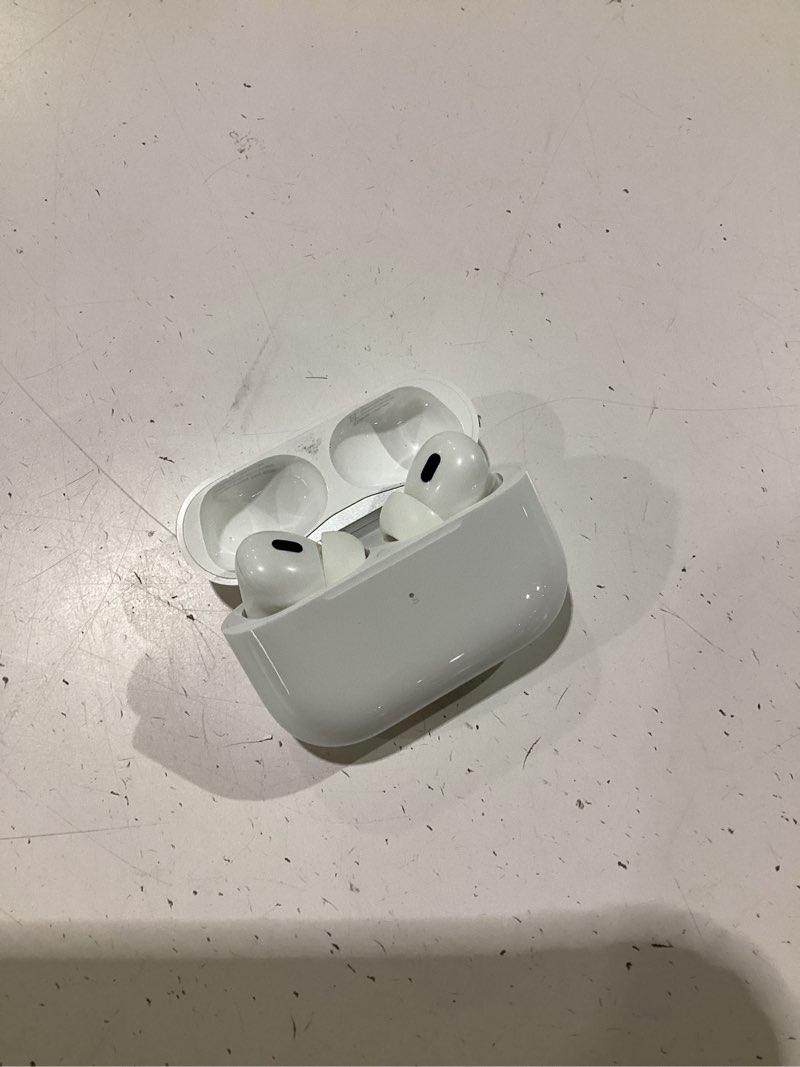 Condition photo showing Good Condition for apple airpods pro (2nd generation) with magsafe charging case (usb-c) (renewed premium)