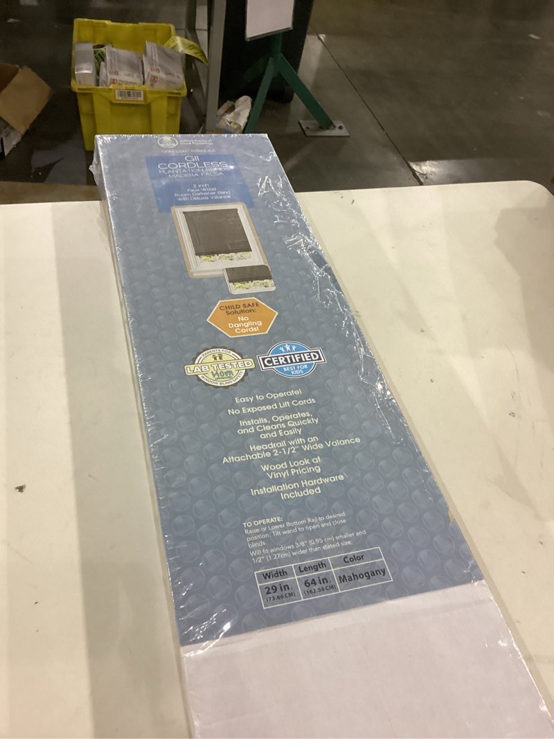 Gil cordless plantation blinds