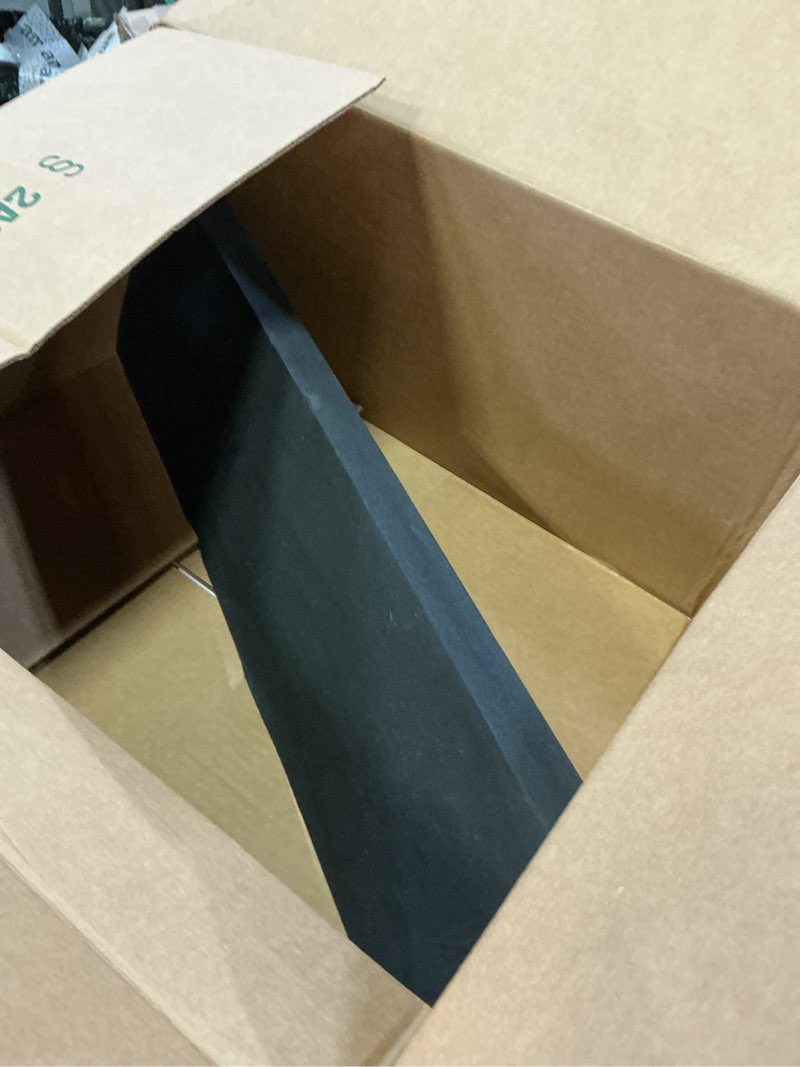 Condition photo showing As Is for squat wedge block - slant board for squats, heel elevated squatting foam platform for weight lifting, home gym leg workout wedges & calf exercise equipment for fitness workouts