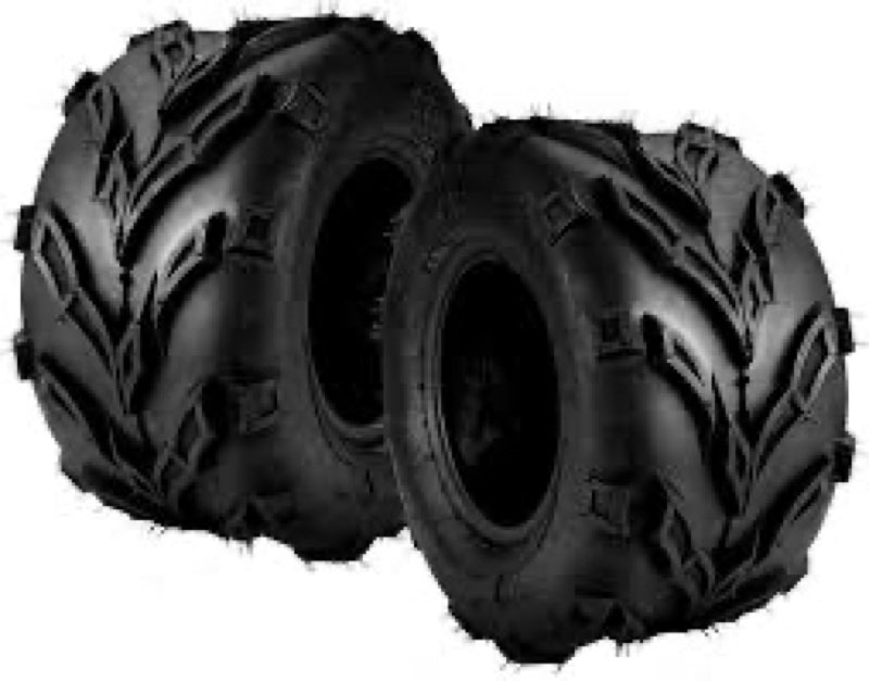 PHILTOP ATV UTV All-Terrain Tires 16x8-7, 4-Ply Super Mud 16x8-7 ATV Tire for Riding Mowers, Golf Ca