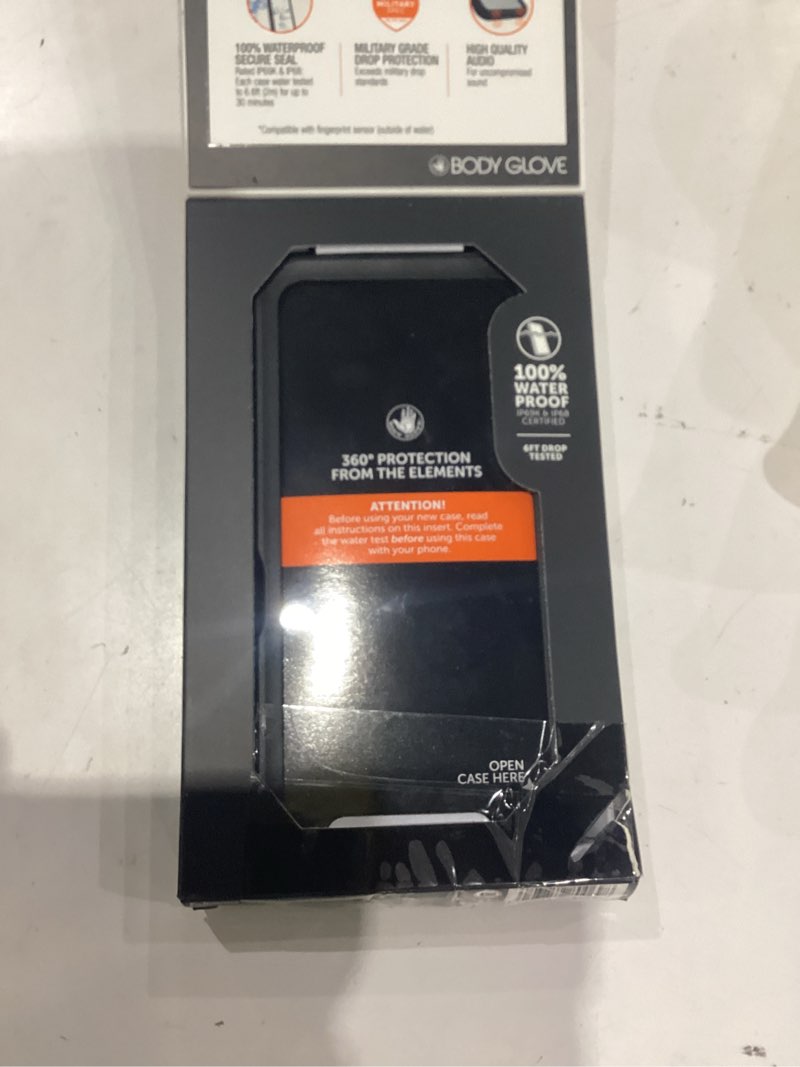 Condition photo showing New/Like New for body glove tidal waterproof phone case for samsung galaxy a15 5g - black/clear