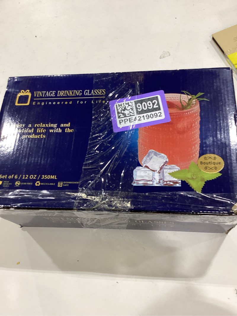 Condition photo showing New/Like New for Vintage drinking glasses