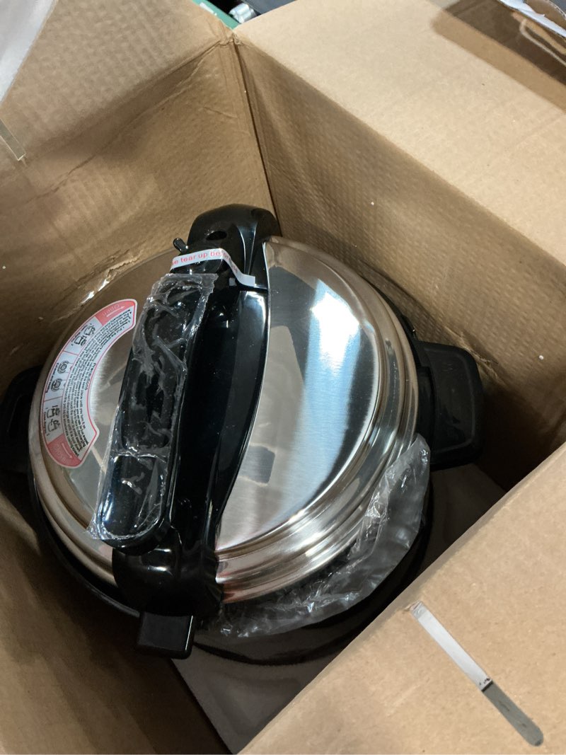 Condition photo showing Good Condition for 10 in 1 electric pressure cooker with 24-hour reservation function, 6l, slow cooker, rice cooker, wok, cake, yogurt, make cooking easier (black)