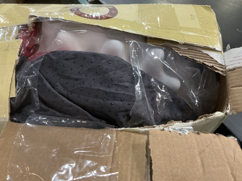 Condition photo showing As Is for EHEYCIGA Orthopedic Dog Bed for Medium Dogs, Waterproof Memory Foam Medium Dog Beds with Sides, Non-Slip Bottom and Egg-Crate Foam Pet Couch Bed with Washable Removable Cover,Red 30.0"L x 20.0"W x 6.5"Th Red