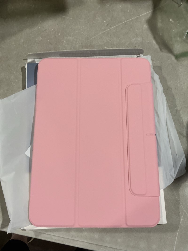 Condition photo showing Good Condition for esr for ipad pro 11 inch case (m5/m4) 2025/2024, strong magnetic attachment, slim trifold stand case, supports pencil pro and pencil(usb-c), tough protection, auto sleep/wake, rebound series, pink pro 11" m5/m4 (2025/2024) pink