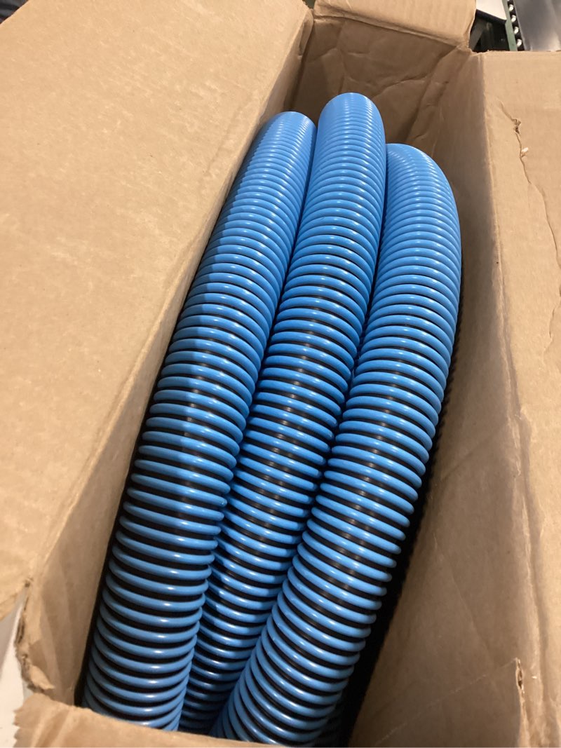 Condition photo showing Good Condition for Poolmaster Manual Pool Vacuum Hose, 35 Ft x 1-1/2” for Inground & Above Ground Pools, Not for Automatic Cleaners, Kink-Free, Heavy Duty Pool Cleaner Hose with Swivel Cuff – Made in USA 35-Feet