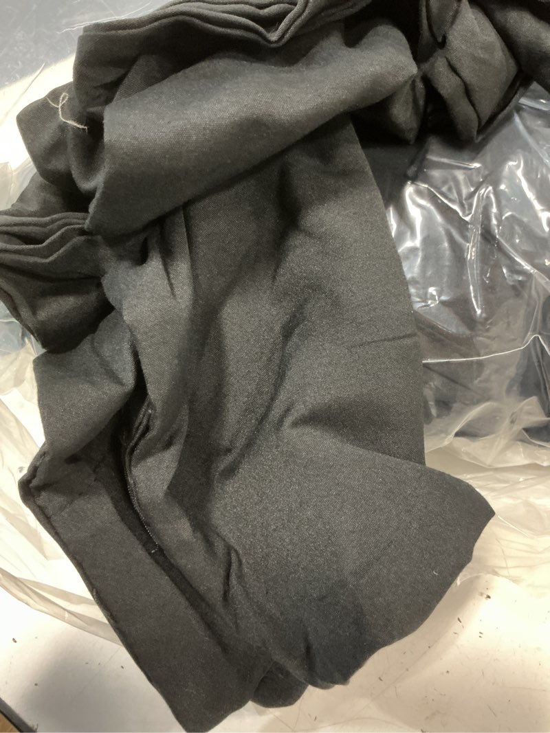 Condition photo showing Good Condition for extra deep queen sheet set - 4 piece breathable & cooling bed sheets - easily fits 18 to 24 inch mattress - ultra soft, wrinkle & fade free w/ extra deep pockets - comfy hotel luxury bedding - black 08 - black queen