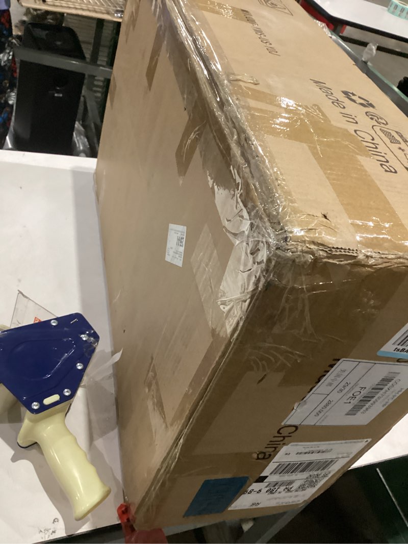 Condition photo showing New/Like New for Over The Toilet Storage Shelf Wood, 3-Tier Above Toilet Organizer Rack, Freestanding Above Toilet Shelf for Bathroom, Laundry, Space Saver, White Color.