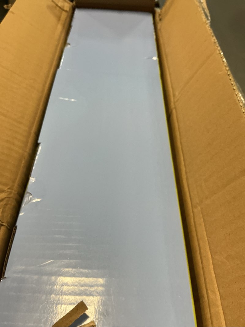 Condition photo showing New/Like New for Self Balancing Kick Scooter with Light Up Wheels, Extra Wide Deck, 3 Wheel Platform, Foot Activated Brake, 75 lbs Limit, Kids & Toddlers Girls or Boys, for Ages 3 and Up Bluey