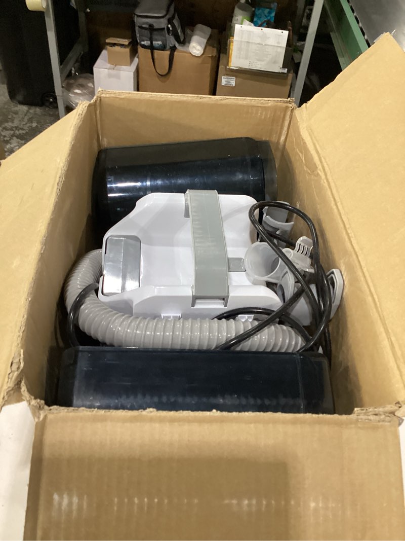 Condition photo showing As Is for carpet cleaner machine upholstery - 450w shampooer couch cleaning portable vacuum rug sofa car seat fabric mattress pet spot extractor for furniture water hand held scrubber small deep washer