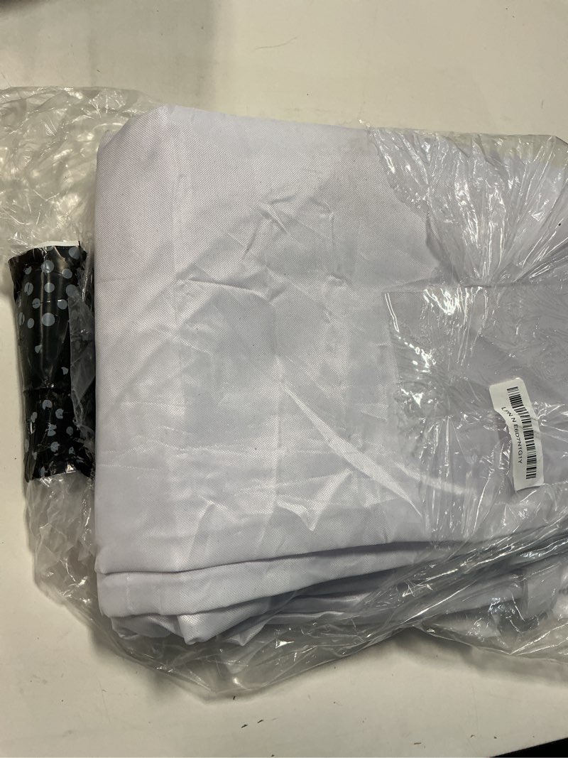 Condition photo showing Good Condition for instant canopy sidewalls for pop up canopy tent, 300d waterproof material for outdoor events, vendor booths, and privacy (sidewalls only) (white, 10x10ft-3pcs) white 10x10ft-3pcs