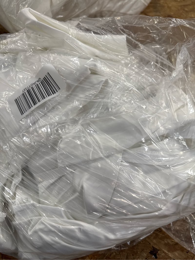 Condition photo showing Good Condition for signature giza cotton sateen duvet cover set, king/cal king, white