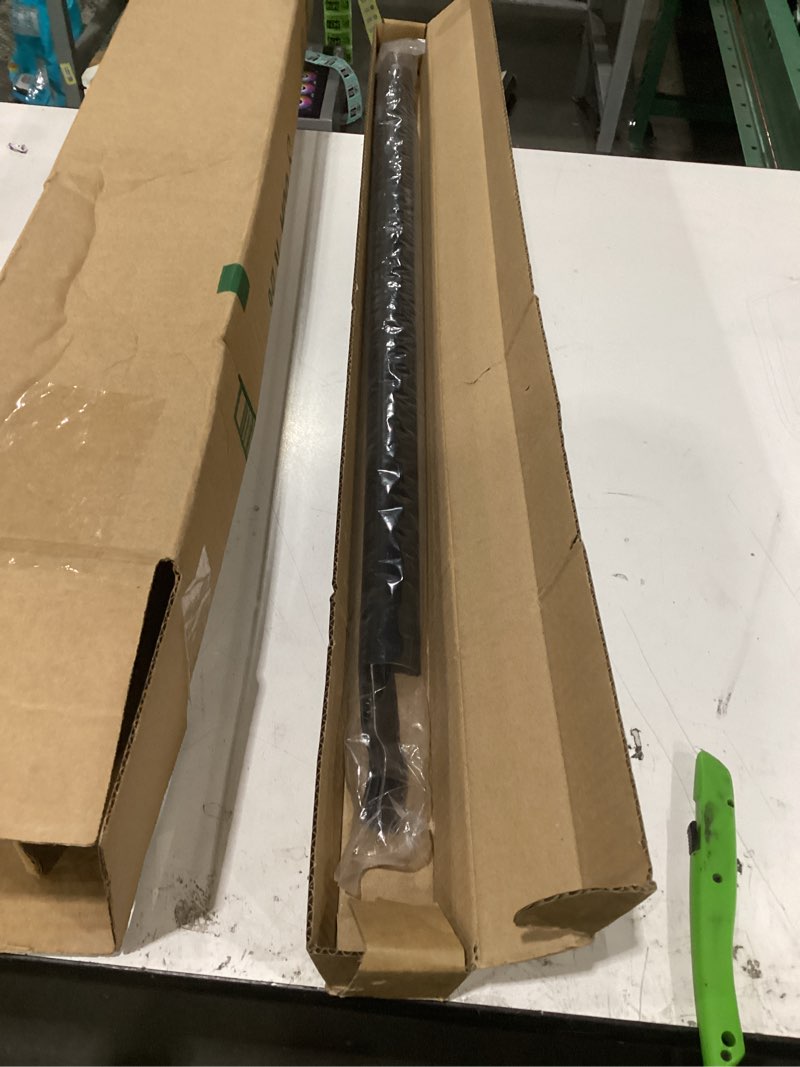 Condition photo showing As Is for dorman 25801 rear passenger side outer door window sweep compatible with select ford/lincoln models