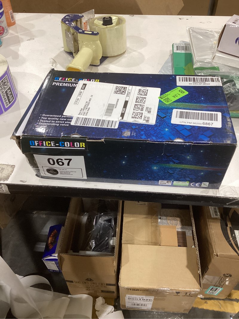 Condition photo showing New/Like New for 067 black toner cartridge replacement for canon 067 067h crg-067 to use with canon color imageclass lbp632cdw mf656cdw mf650c mf652cw mf654cdw mf653cdw mf651cw lbp631cw lbp633cdw printer ink (2 pack )