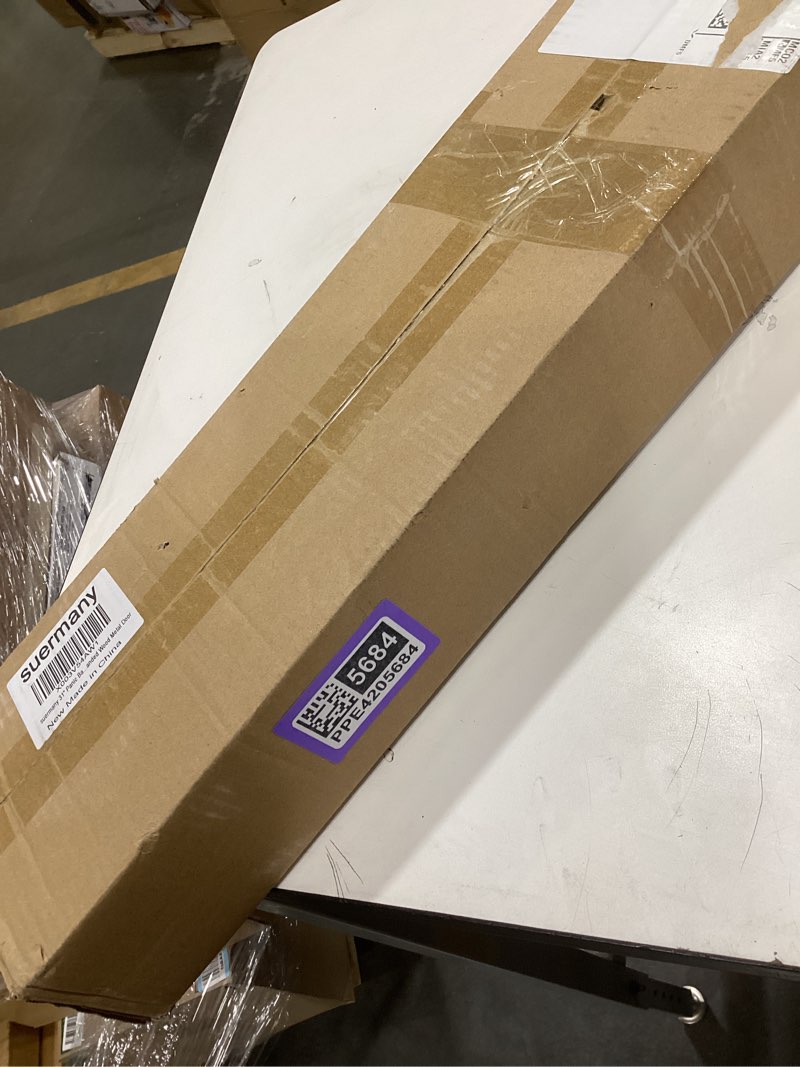 Condition photo showing Good Condition for 31 inch painted aluminum panic bars for exit doors - push bar panic exit device, commercial door push bar locks, fits left & right handed wood & metal doors no handle