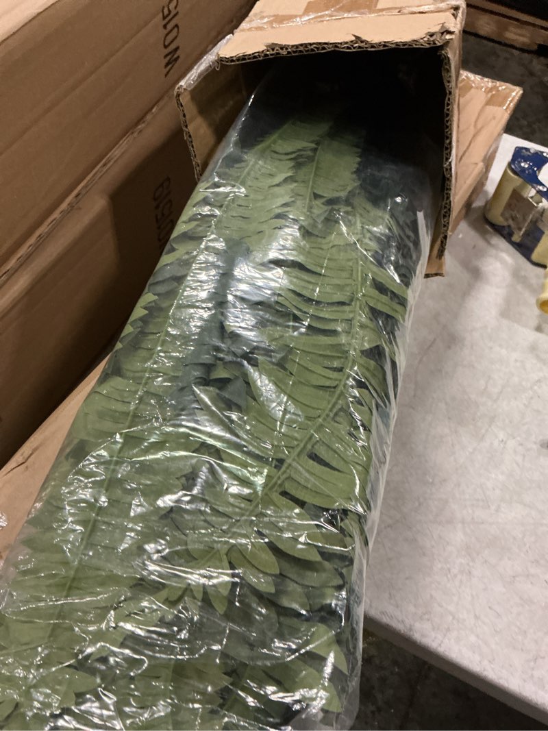 Condition photo showing New/Like New for jutom artificial ferns outdoors faux boston fern bush 88 long silk branch large fake shrubs for house office garden outdoors indoor decor arrangement, 29.5 inch(1 pcs)