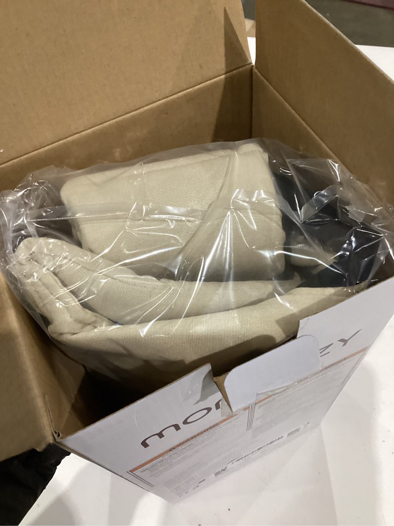 Condition photo showing New/Like New for Momcozy Baby Carrier - Ergonomic, Cozy and Lightweight Carrier for 7-45lbs, Effortless to Put On, Ideal for Hands-Free Parenting, Enhanced Lumbar Support, Purehug for Infant to Toddler, Khaki Cotton-Khaki