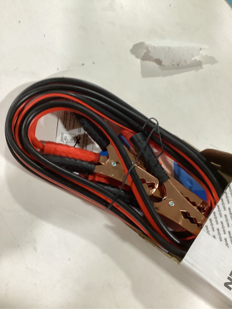 Condition photo showing New/Like New for NOONE Jumper Cables for Car Battery, Heavy Duty Automotive Booster Cables for Jump Starting Dead or Weak Batteries (10-Feet (10-Gauge) 10Gauge x 10Ft