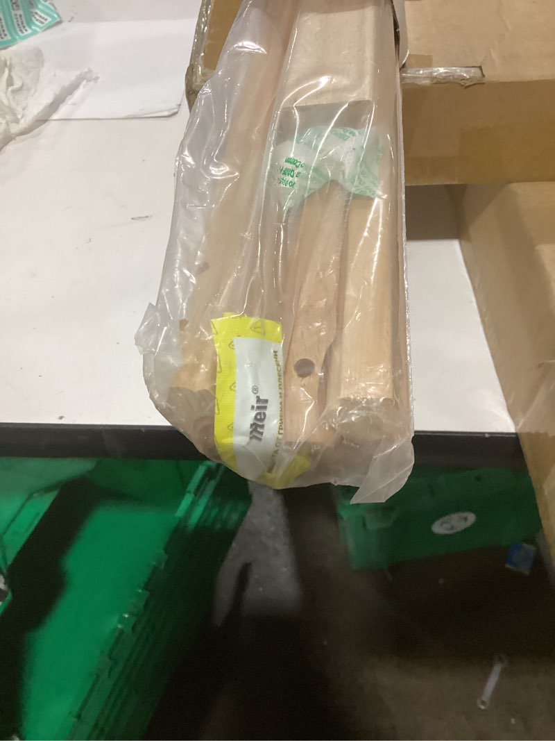 Condition photo showing New/Like New for MEEDEN Wood Easel Stand for Display: Wooden Tripod for Poster Board - Wedding Easel Standing for Welcome Sign Natural Color