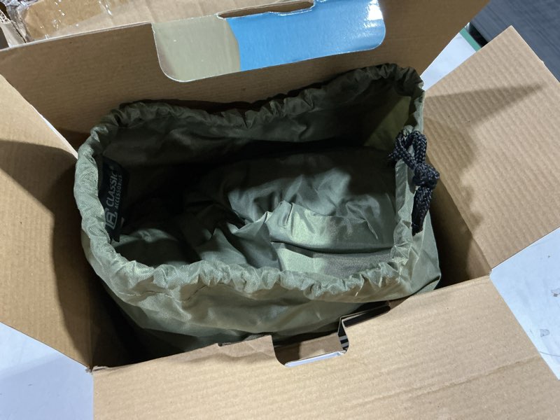 Condition photo showing Good Condition for Classic Accessories Jon Boat Cover, Fits Jon Boats 14' L x 62" W, Weather Protected Fabric, Model B