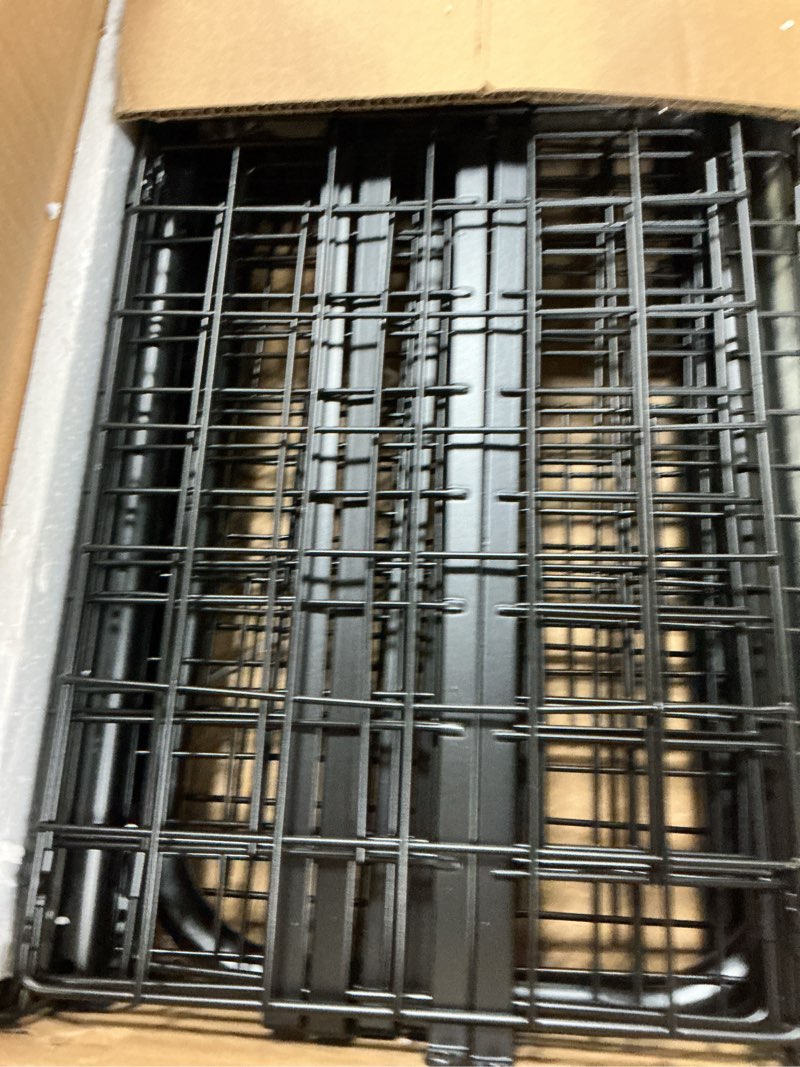 Condition photo showing Good Condition for 3-tier freestanding open shelf,bathroom organizer shelves unit with adjustable feet, metal steel storage tower organizer rack basket cart for bathroom, living room, balcony, kitchen