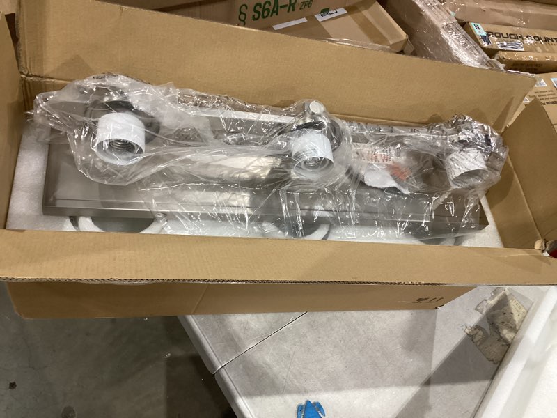 hanaloa bathroom vanity light fixtures, transitional brushed nickel 3 lights vanity lighting fixture