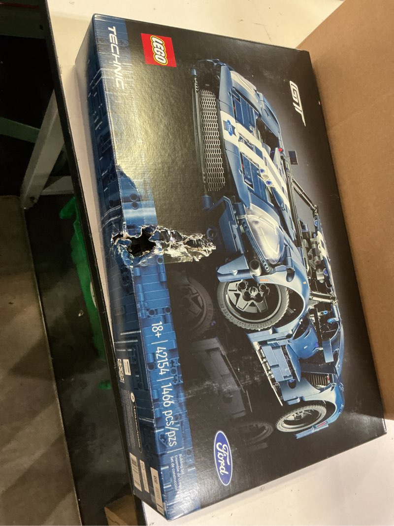 Condition photo showing Good Condition for LEGO Technic 2022 Ford GT 42154 Car Model Kit for Adults to Build, Collectible Set, 1:12 Scale Supercar with Authentic Features, Gift Idea That Fuels Creativity and Imagination