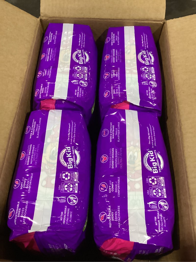 Condition photo showing New/Like New for Pull-Ups Girls' Learning Design Pack Disposable Training Pants - 2T-3T - 124ct