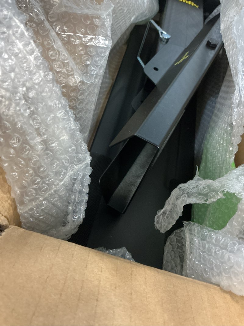Condition photo showing Good Condition for foldable | heavy-duty ladder extender pro, high strength steel material design ladder extension pro for stairs w/non-slip mat, 11.4-18" adjustable height, applicable ladder feet spacing 25" pro 11.4-18"