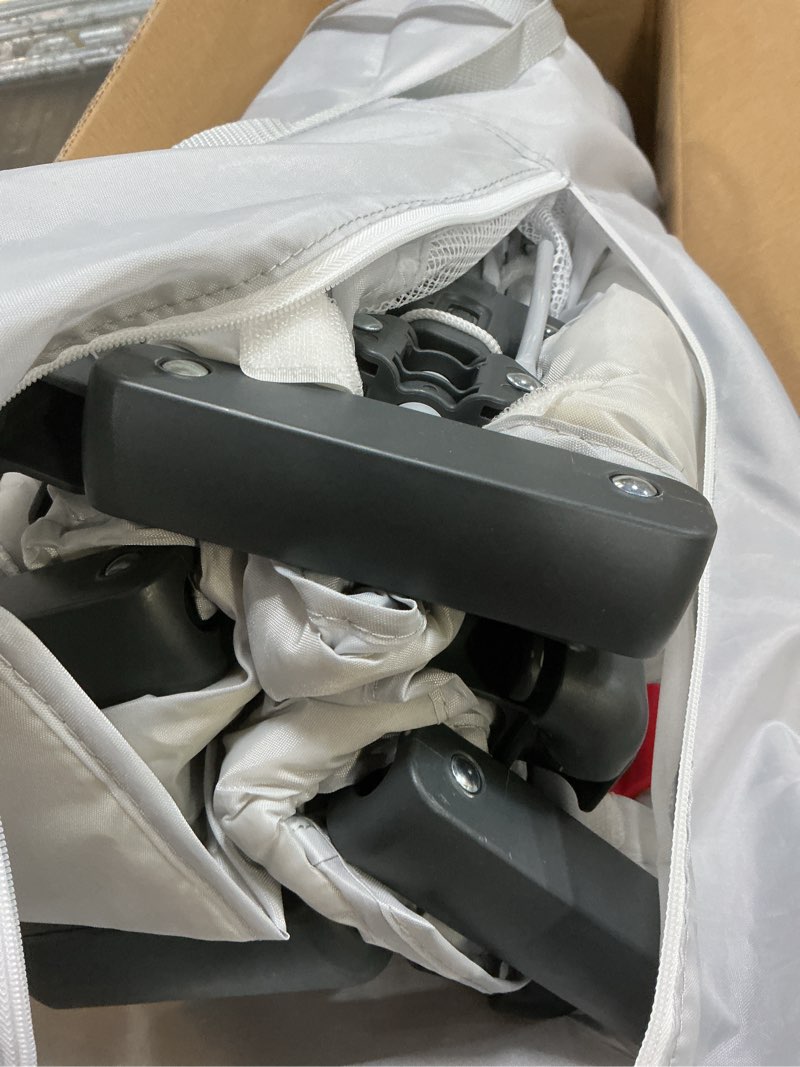 Condition photo showing Good Condition for Foldable Baby Playpen, 1-Minute Setup, Lightweight Portable Playpen with Carry Bag, 50"x50" Indoor Outdoor Safty Play Yard for Babies & Toddlers,Light Gray 50"x50" Light Grey