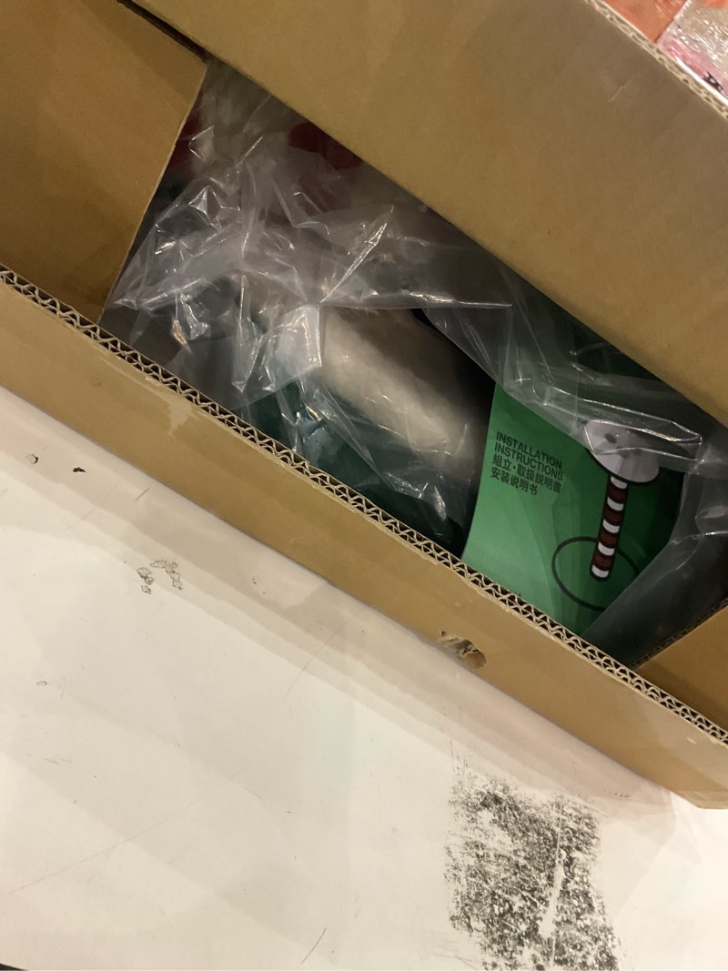 Condition photo showing New/Like New for VETRESKA 18.1" Snowman Cat Scratching Post, Two-Layer Soft Plush Platforms, Space-Saving Kitten Christmas Cat Scratcher & Rest Furniture, Holiday Decoration FROSTY FELLOW