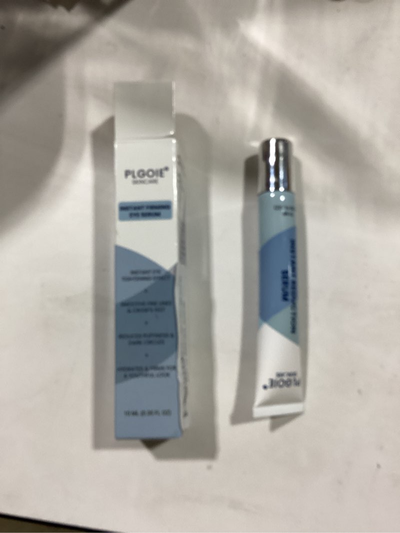 Condition photo showing Good Condition for Instant Firming Eye Serum | 10ml,0.35 oz, Reduces Under-Eye Bags, Wrinkles, Dark Circles, Fine Lines & Crow's Feet – Anti-Aging Wrinkle Remover (Unscented)